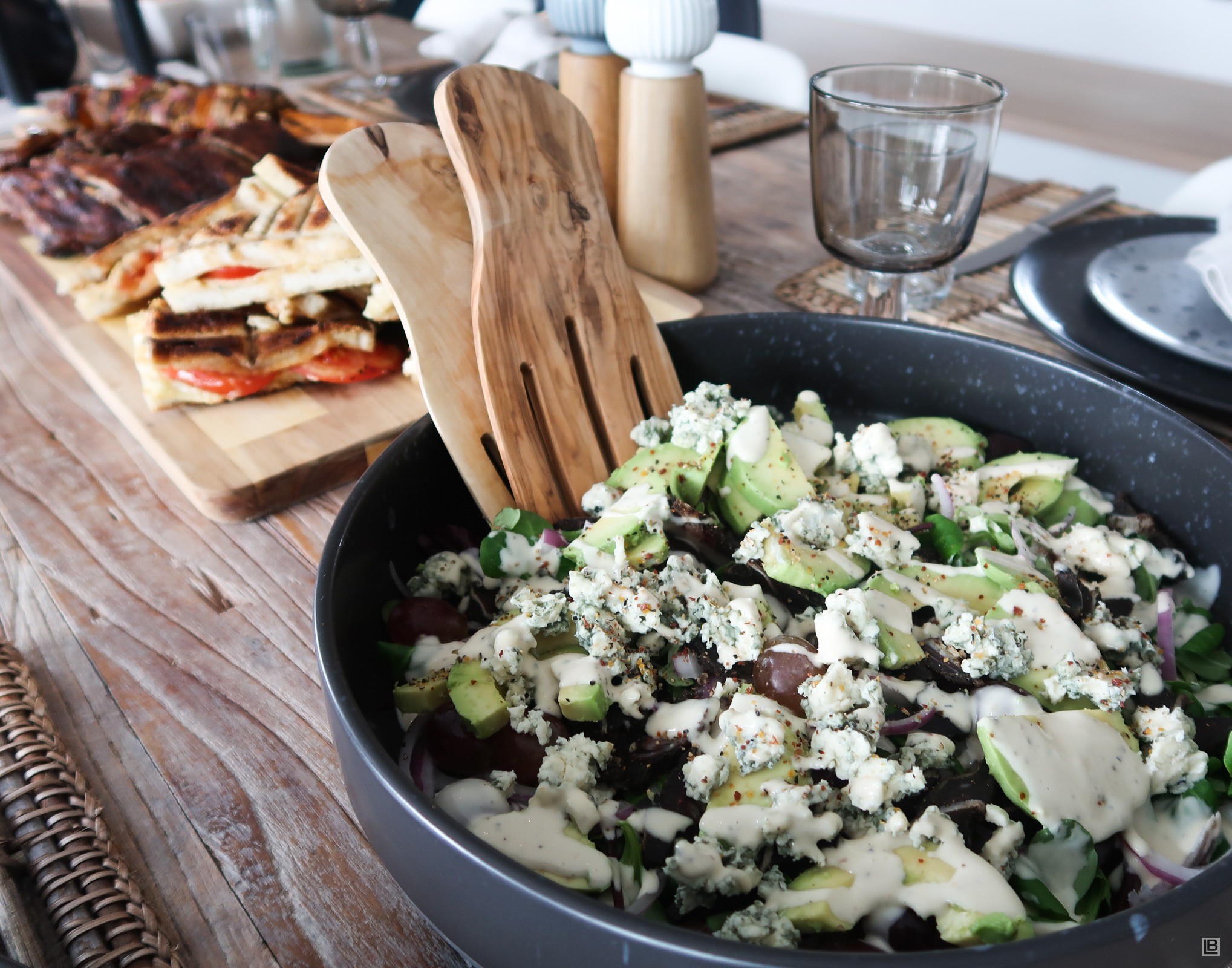 BILTONG AND BLUE CHEESE SALAD