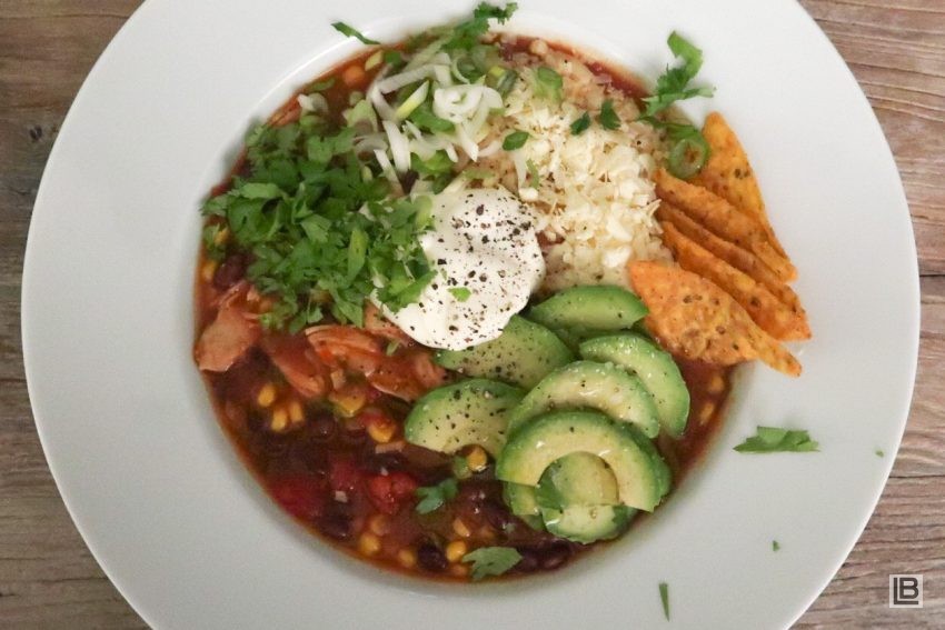 Chicken Enchilada Soup